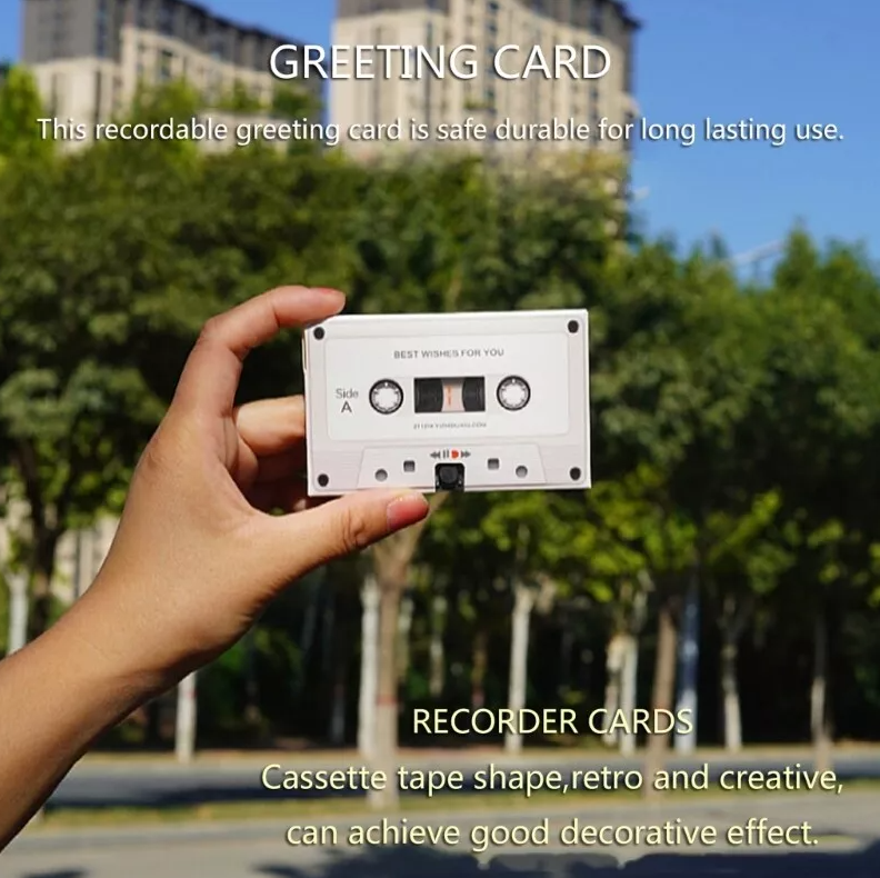 Feifeitech™ Greeting Card with Recordable Recorder 60 Seconds