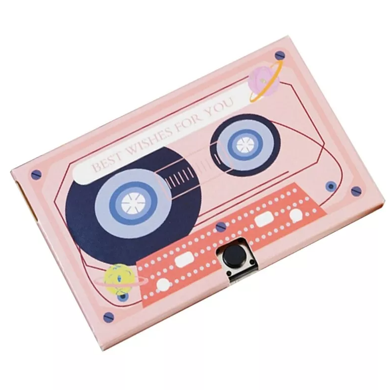 Feifeitech™ Greeting Card with Recordable Recorder 60 Seconds