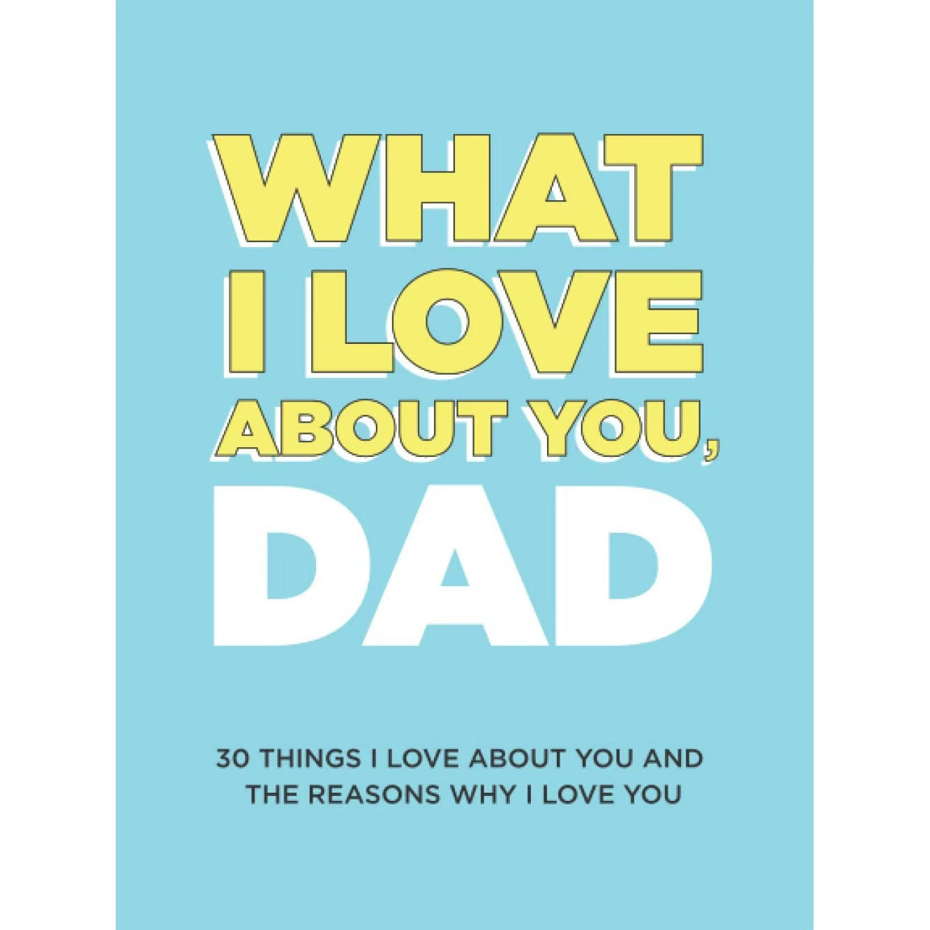 Emmascribe™ What I Love About You, Grandpa Fill-in-the-Blank Gift Book