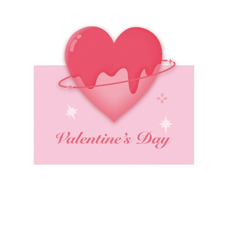 Feifeitech™ Valentine‘’s day heart Greeting Card