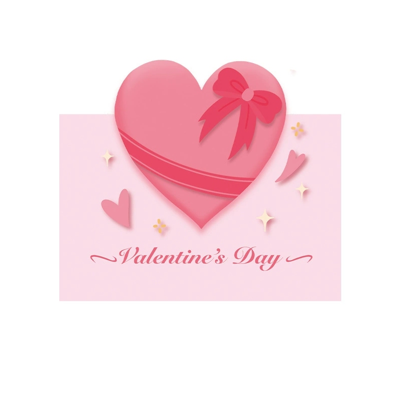 Feifeitech™ Valentine‘’s day heart Greeting Card