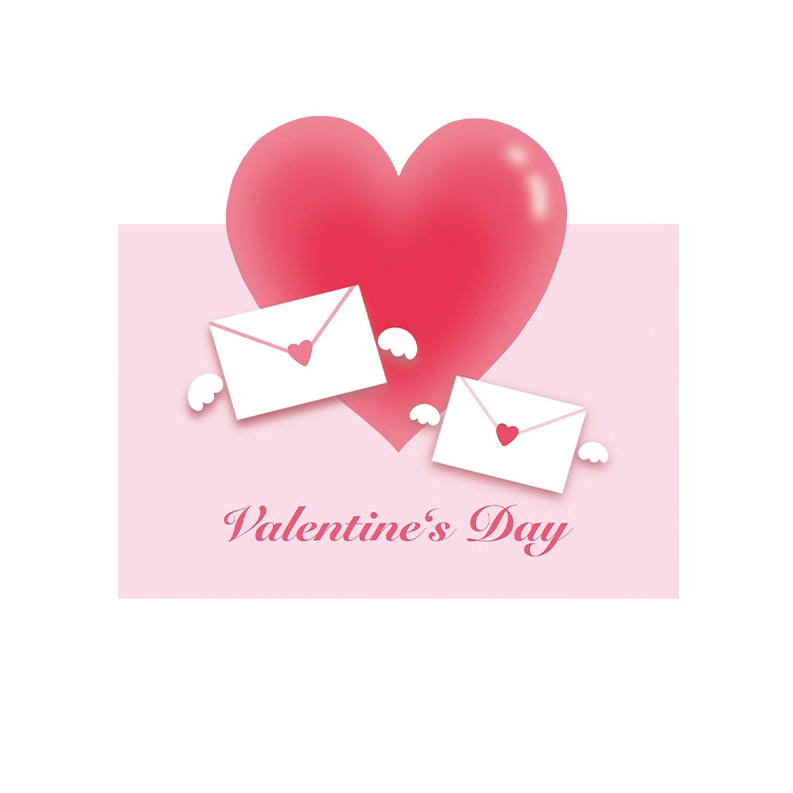 Feifeitech™ Valentine‘’s day heart Greeting Card