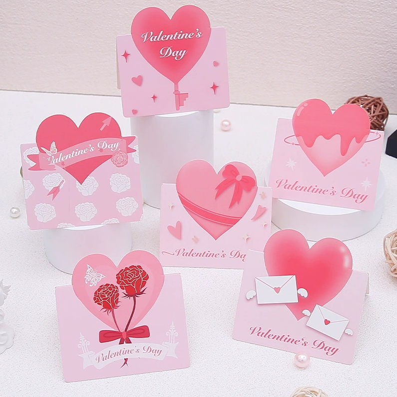 Feifeitech™ Valentine‘’s day heart Greeting Card