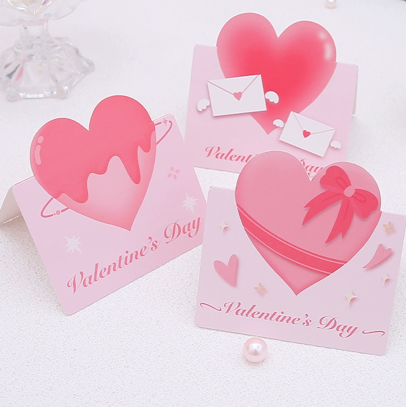 Feifeitech™ Valentine‘’s day heart Greeting Card