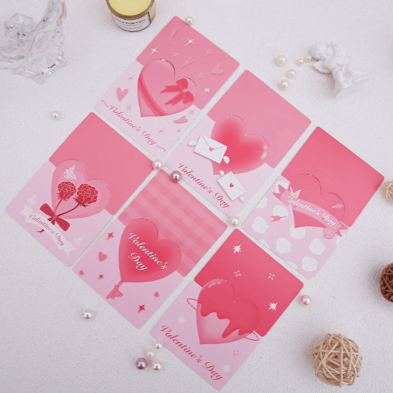 Feifeitech™ Valentine‘’s day heart Greeting Card