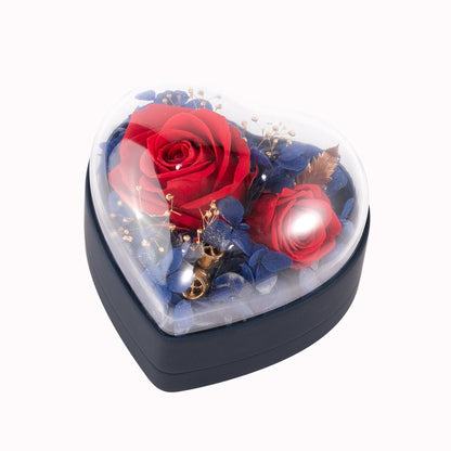 Feifeitech™ Heart Forever Flower Gift Box