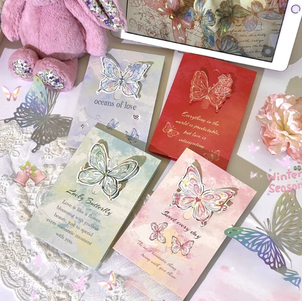 Feifeitech™ 3D Butterfly Greeting Card