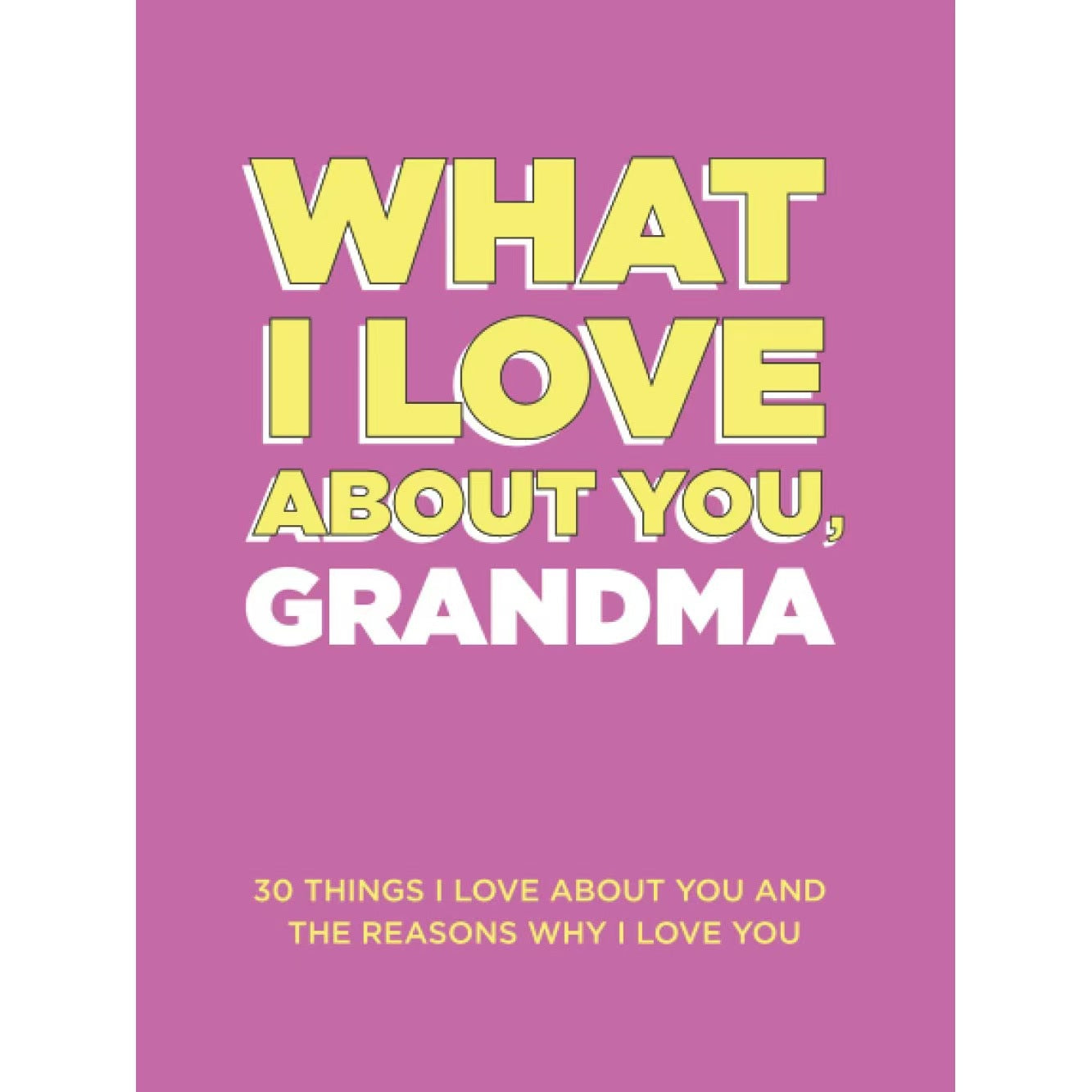 Emmascribe™ What I Love About You, Grandpa Fill-in-the-Blank Gift Book