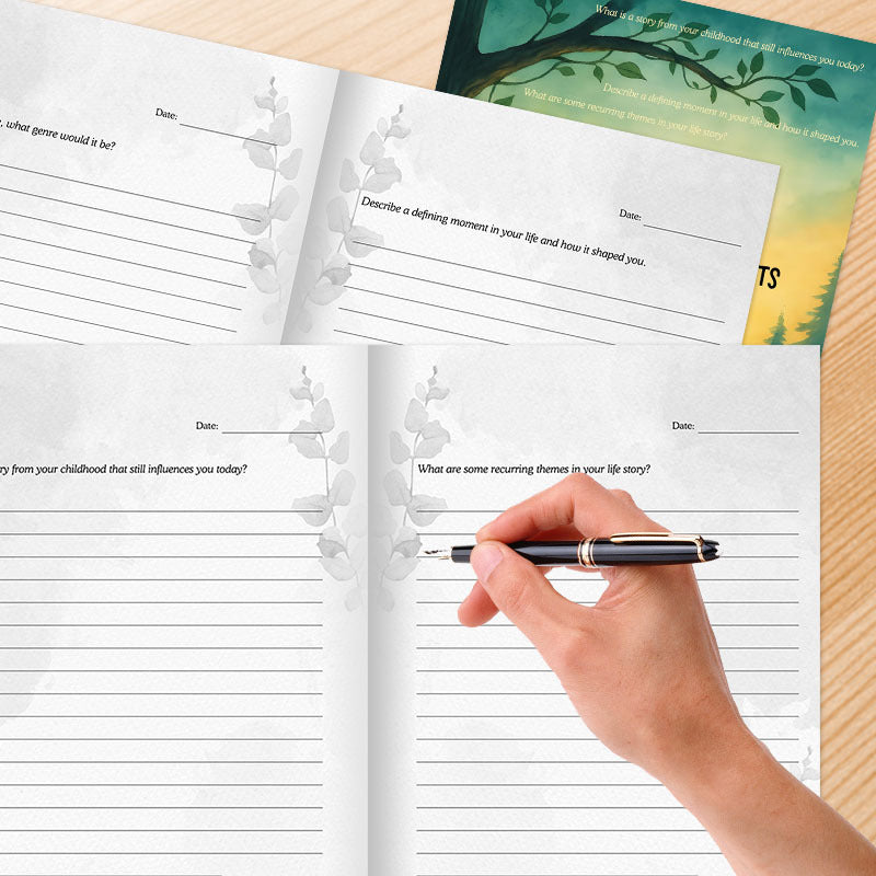 Guided Journal with 230 Narrative-Therapy Prompts for Self-Discovery Emotional Healing and Life Reflection