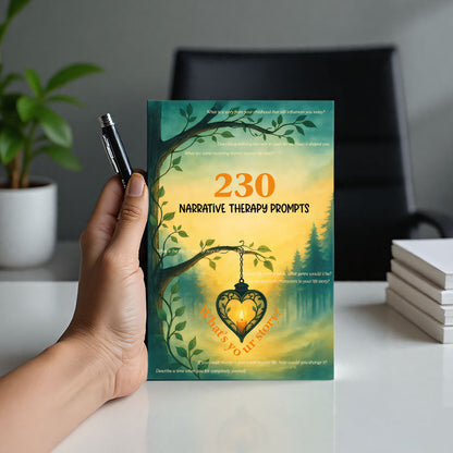 Guided Journal with 230 Narrative-Therapy Prompts for Self-Discovery Emotional Healing and Life Reflection