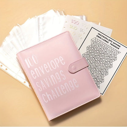 EmmaScribe 100 Envelope Challenge Binder for Easy Saving - ‼️low - priced promotion - EmmaScribe