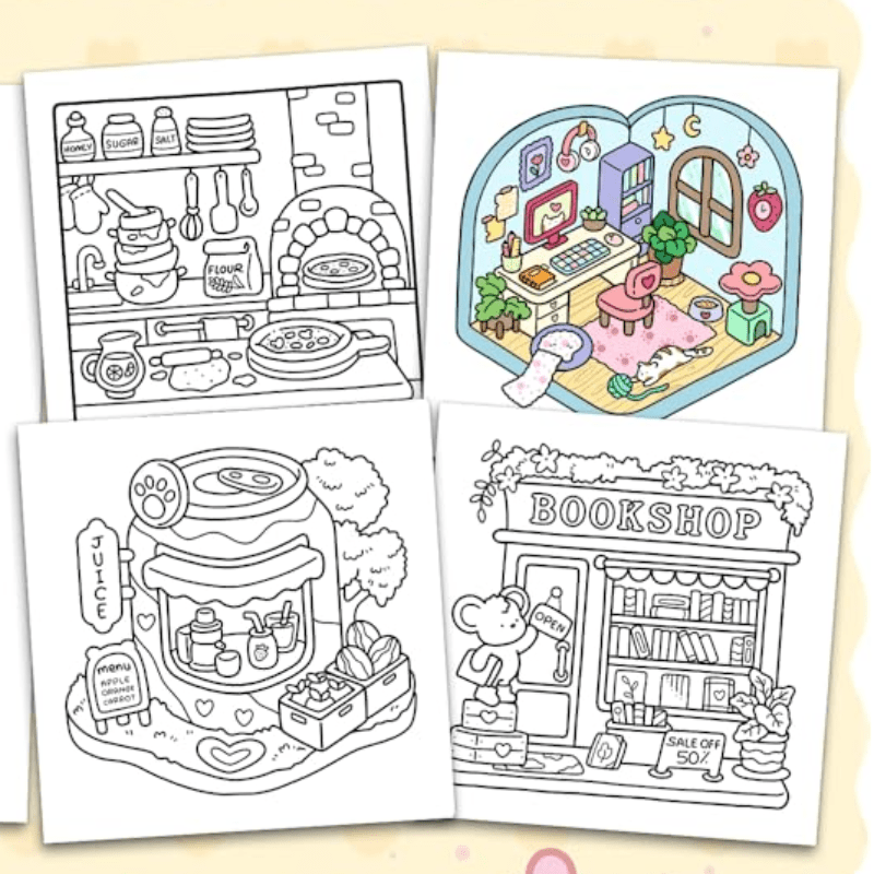 EmmaScribe 100 Envelope Challenge Binder for Easy Saving - ‼️low - priced promotion Coloring Book for Adults and Kids【🎉Easter Sizzle】 - EmmaScribe