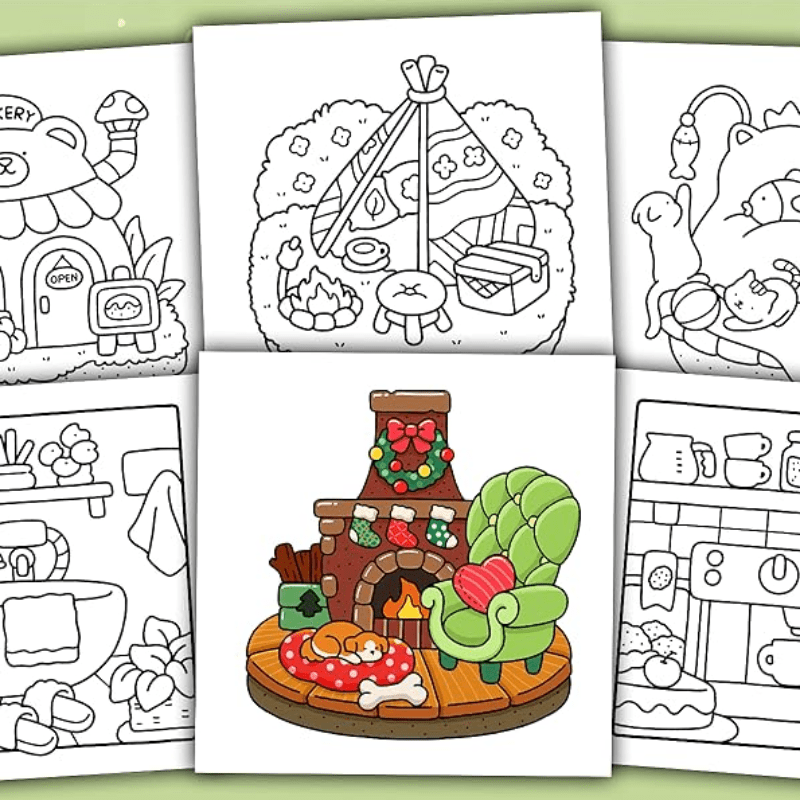 EmmaScribe 100 Envelope Challenge Binder for Easy Saving - ‼️low - priced promotion Coloring Book for Adults and Kids【🎉Easter Sizzle】 - EmmaScribe