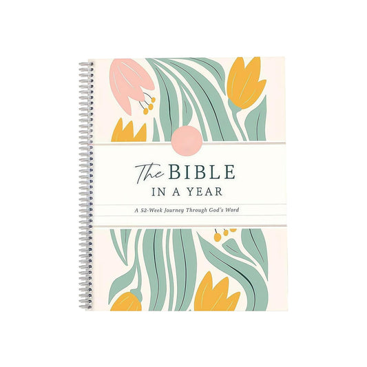 EmmaScribe 2025NEW The Bible In A Year A 52 - Week Bible Study For Women Spiral - EmmaScribe