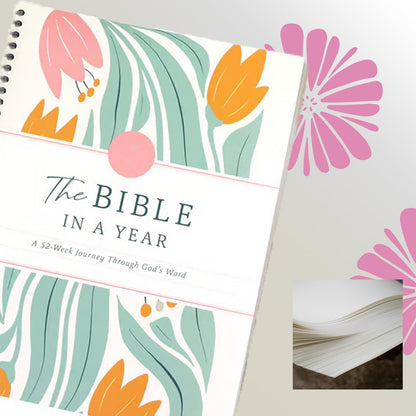 EmmaScribe 2025NEW The Bible In A Year A 52 - Week Bible Study For Women Spiral - EmmaScribe