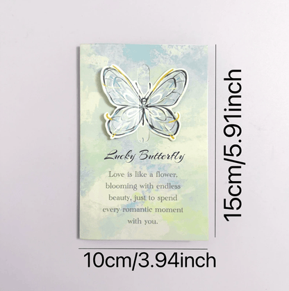 EmmaScribe 3D Butterfly Greeting Card - EmmaScribe