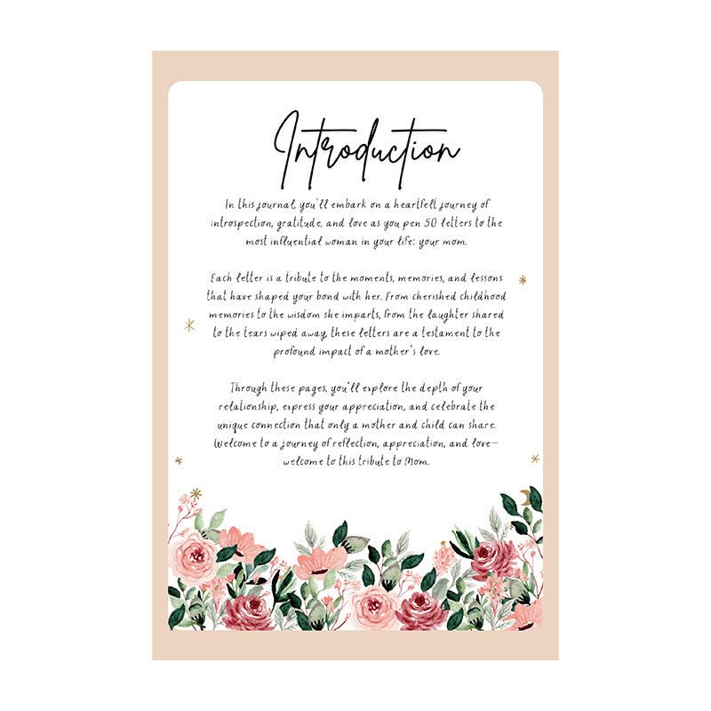 Emmascribe™ A Lifetime of Love, One Letter at a Time - to My Mother - EmmaScribe