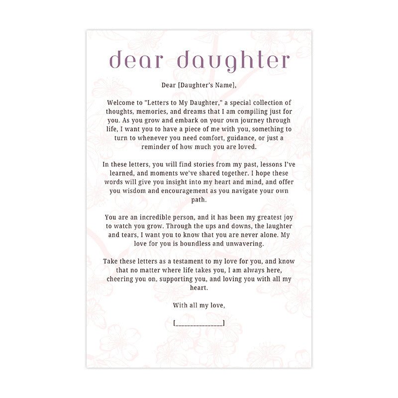 Emmascribe™ A Timeless Gift of Love and Wisdom – to My Daughter - EmmaScribe