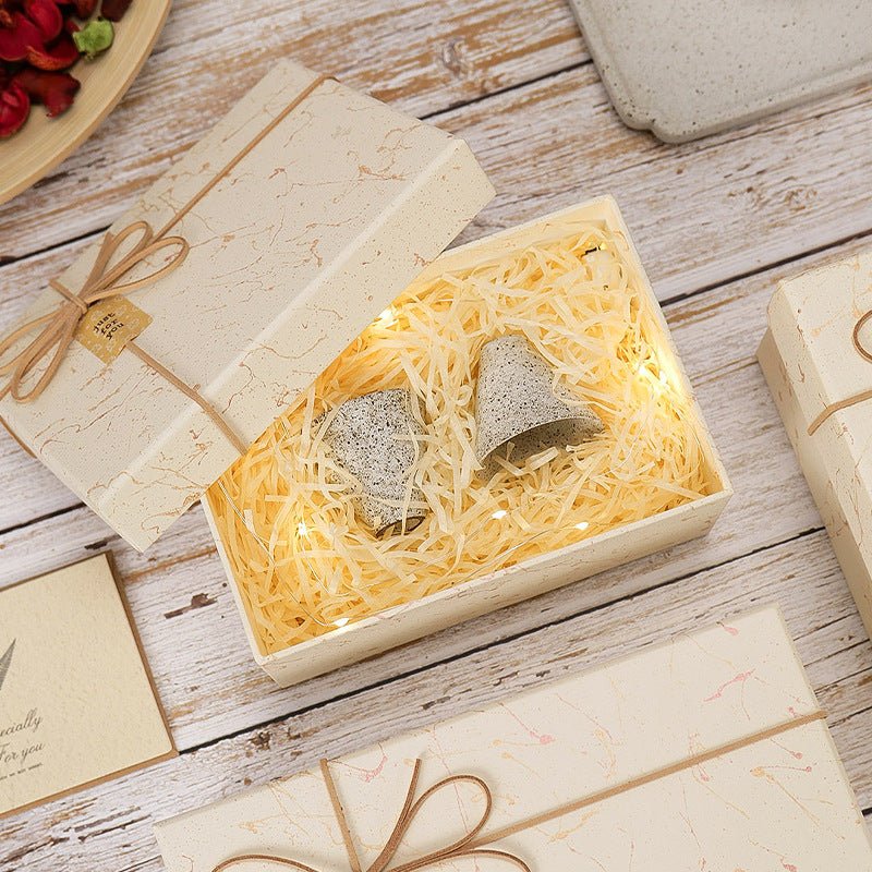 EmmaScribe Beige Gift Box - EmmaScribe