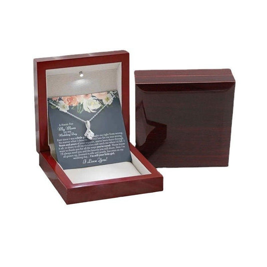 EmmaScribe Burgundy Wooden Gift Box - EmmaScribe