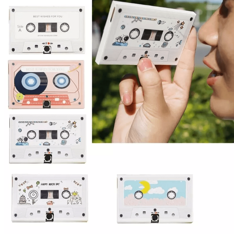 EmmaScribe Greeting Card with Recordable Recorder 60 Seconds - EmmaScribe