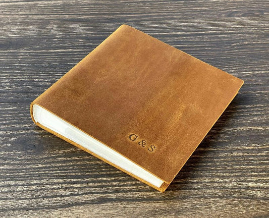 EmmaScribe Leather Photo Album - EmmaScribe
