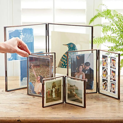 EmmaScribe Recycled Glass And Metal Photo Frame - EmmaScribe