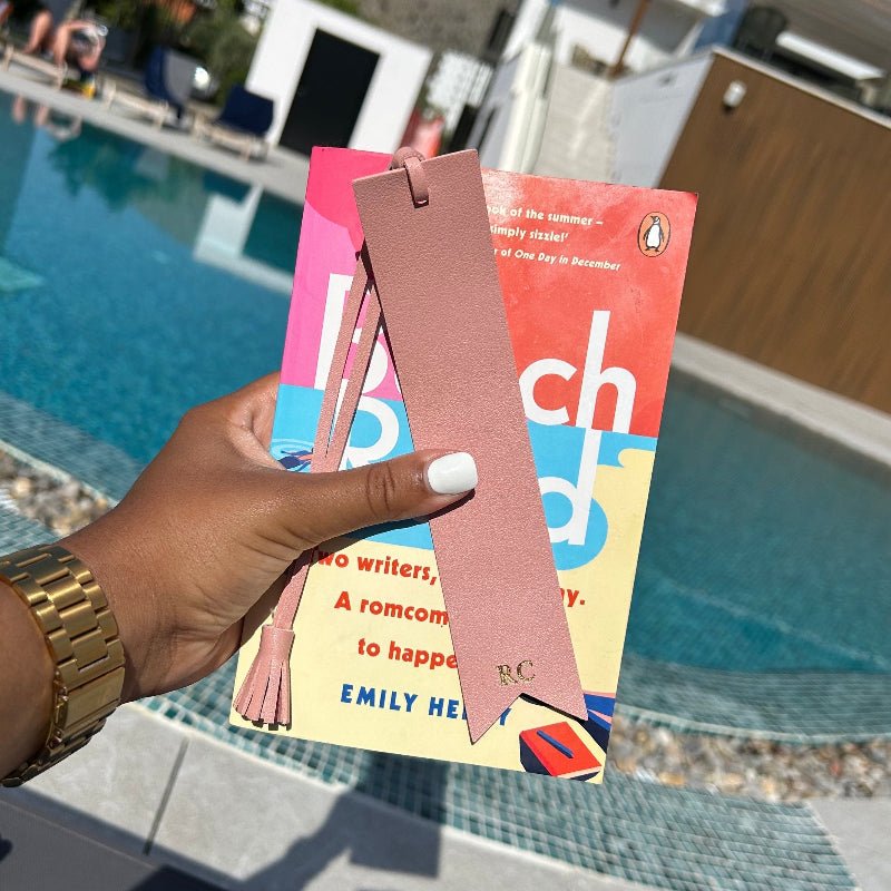 EmmaScribe Vegan Leather Tassel Bookmark - EmmaScribe