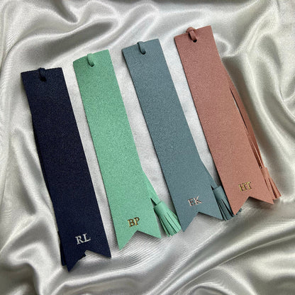 EmmaScribe Vegan Leather Tassel Bookmark - EmmaScribe