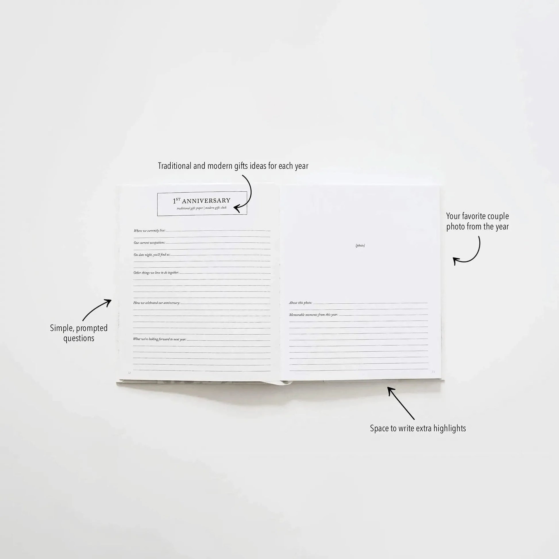 Emmascribe™ Wedding Anniversary Journal - EmmaScribe