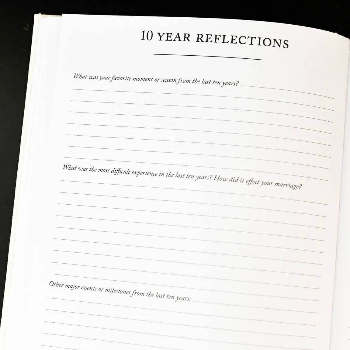 Emmascribe™ Wedding Anniversary Journal - EmmaScribe