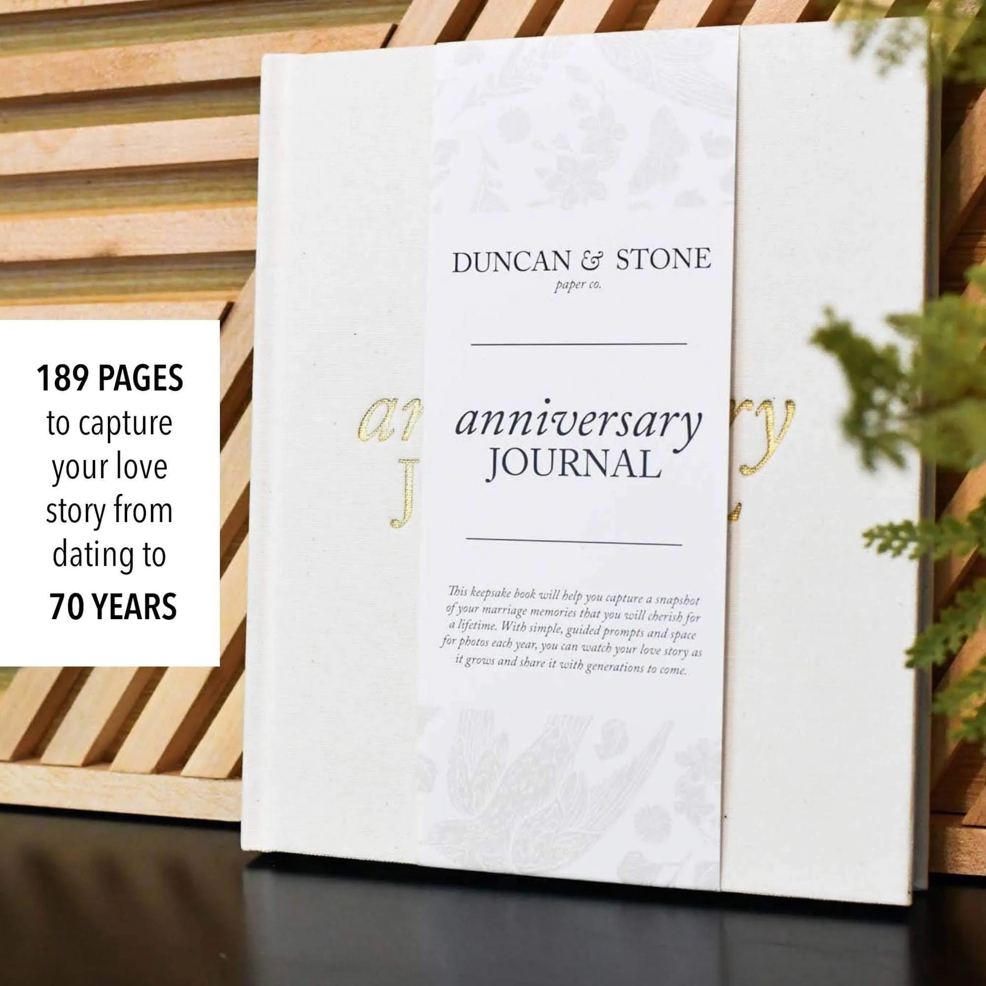 Emmascribe™ Wedding Anniversary Journal - EmmaScribe