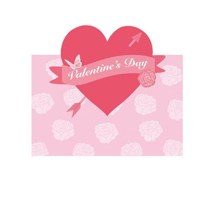 Feifeitech™ Valentine‘’s day heart Greeting Card - EmmaScribe