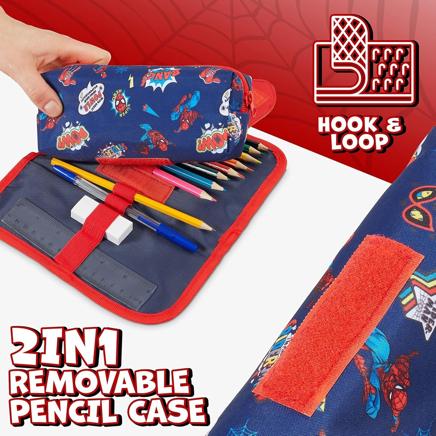 Emmascribe™ Spider-man Pencil Case