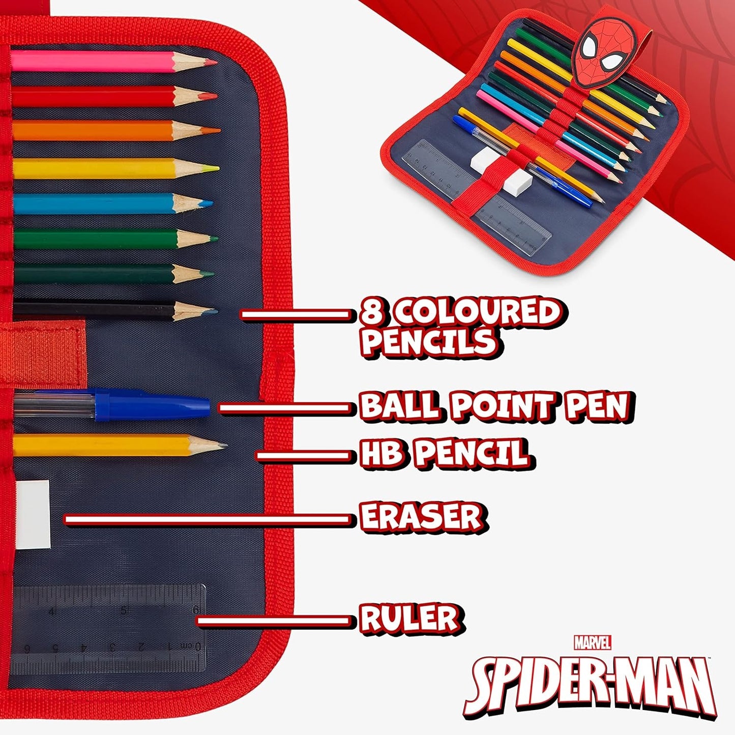 Emmascribe™ Spider-man Pencil Case