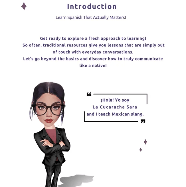 Spanish For Real: The Language Learning Workbook - EmmaScribe