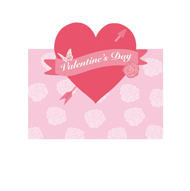 Feifeitech™ Valentine‘’s day heart Greeting Card
